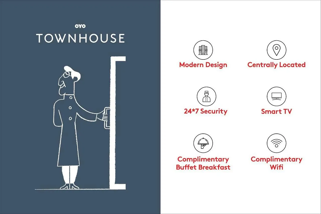 Oyo Townhouse 1 Southcity Sohna Road Near Omaxe Gurgaon Mall